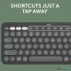 LOGITECH K380 S MULTI-DEVICE BLUETOOTH KEYBOARD WORKS WITH WINDOWS, MAC AND ANDROID (1Y)